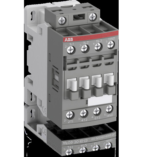 1SBL137001R1401 - AF09-30-01-14 250-500Vac/dc 3P 12A 1NC  Power Contactor - ABB