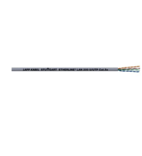 2170951 - ETHERLINEÂ® LAN Cat.5e SF/UTP 4x2xAWG24 Ethernet cable; Fixed Installation; Cat.5e; SF/UTP; PVC; grey - LAPP