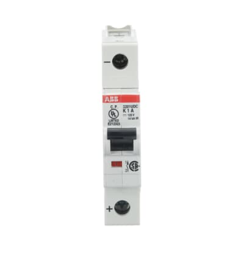 2CDS271517R0217 - Miniature Circuit Breaker - S200UDC - 1P - 1 A - K - ABB
