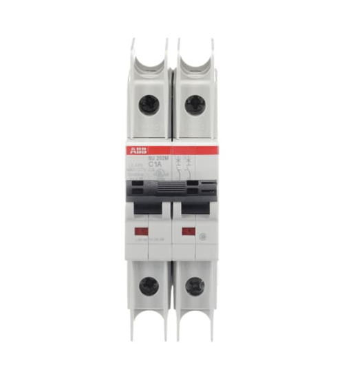 2CDS272337R0014 - Miniature Circuit Breaker - SU200M - 2P - 1 A - C - ABB
