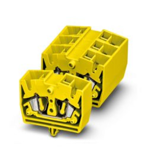 3244371 Phoenix Contact - MSDB 2,5-RZ YE - Mini Feed-through terminal ...