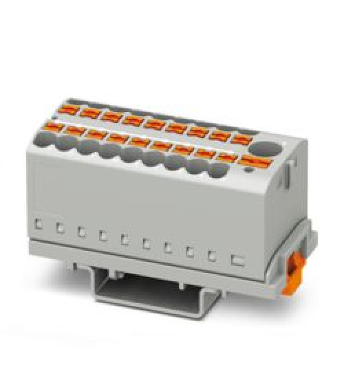 3273110 Phoenix Contact - PTFIX 6/18X2,5-NS35 GY - Distribution block