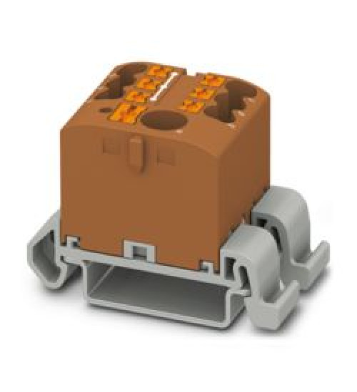 3273208 Phoenix Contact - PTFIX 6/6X2,5-NS35A BN - Distribution block