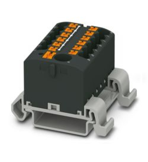 3273234 Phoenix Contact - PTFIX 6/12X2,5-NS35A BK - Distribution block