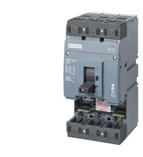 3VT2725-2AA36-0AA0 - circuit breaker 3VT2 standard breaking capacity Icu=36kA, 415V AC 3-pole; circuit breaker w/o Electronic Trip Unit without auxiliary release without auxiliary/alarm switch. - siemens