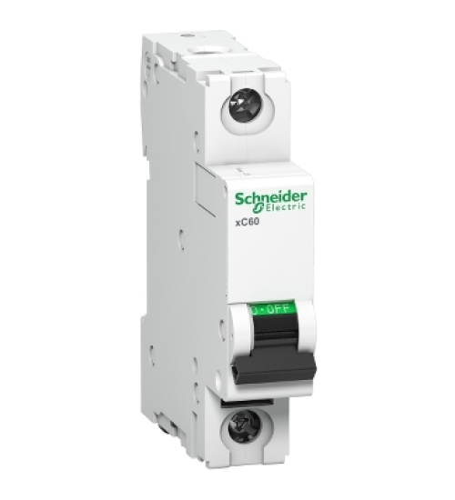 A9N1P63CGN - Miniature circuit breaker (MCB), Acti9 xC60, 1P, 63A, C curve, 10000A (IS/IEC60898-1) - Schneider Electric