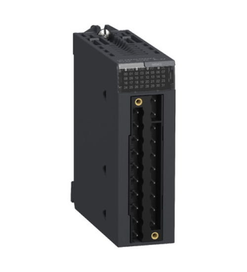 BMXAMI0410 - analog input module X80 - 4 inputs - high speed - Schneider Electric