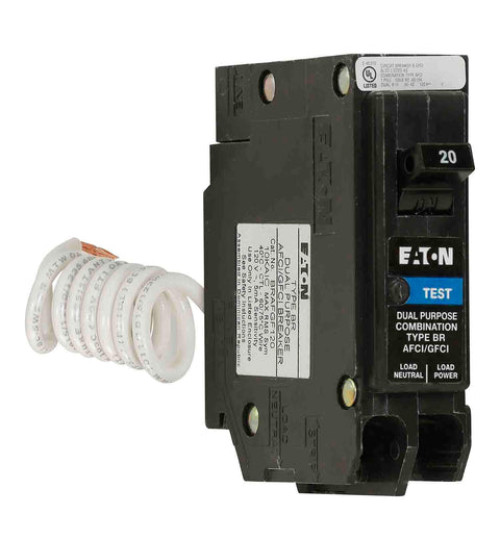 BRAFGF120 - Eaton Cutler-Hammer 20 Amp 1 Pole 120 Volt Plug-In Molded Case Circuit Breaker
