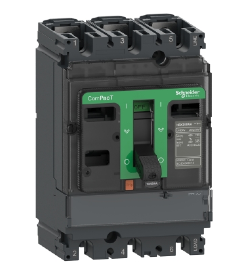 C103100S - Switch disconnector ComPacT NSX100NA, 3 poles, 100A, AC22A, AC23A - Schneider Electric