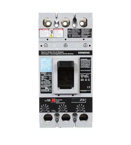 FXD63H150L - Bolt - On - 150 Amp - 3 Pole - 600 Volt - Siemens