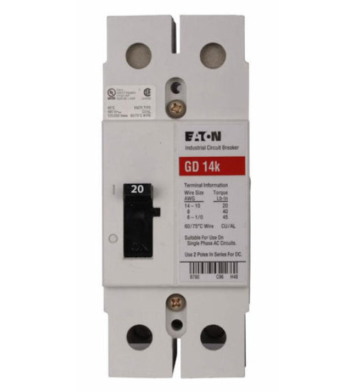 GD2020 - Eaton - Molded Case Circuit Breaker