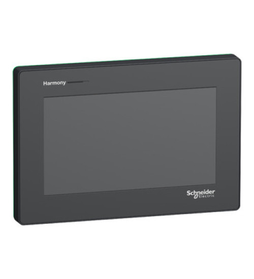HMISTM6400 - touch panel display, Harmony ST6, 7inch wide display, 1COM, 2Ethernet, USB host&device, 24V DC - Schneider Electric