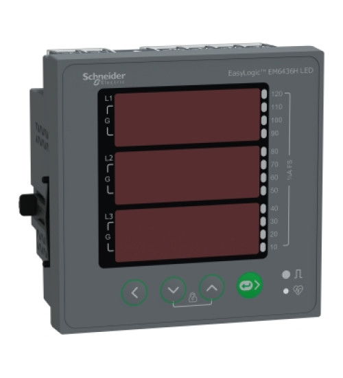 METSEEM6436HCLRS10 - CONZERV EM6436H VAF PF P&E RS485 CL 1.0 - Schneider Electric