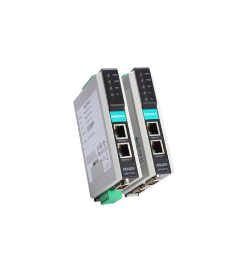 MGate EIP3170-T, Moxa MGate EIP3170-T 1-Port DF1 to EtherNet/IP Gateway, -40 to 75C, MGate EIP3170 Series