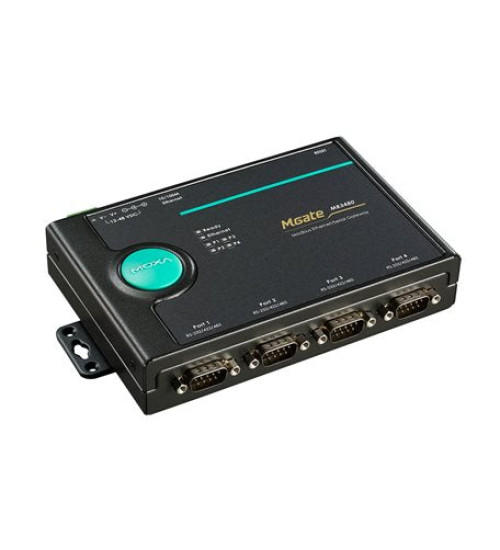 MGate MB3480, Moxa MGate MB3480 Modbus TCP to Serial Communication Gateway,4 Port,RS-232/422/485