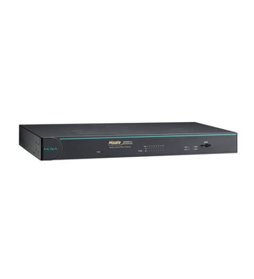 MGate MB3660-8-2DC, Moxa MGate MB3660-8-2DC 8-Port Modbus Gateway, DB9 Serial Ports, 2 LANs, Dual DC Power Input