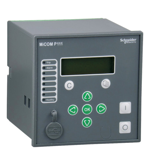 MICOM P111 - MiCOM P111 - 3 phase overcurrent and earth fault protection relay - Schneider Electric