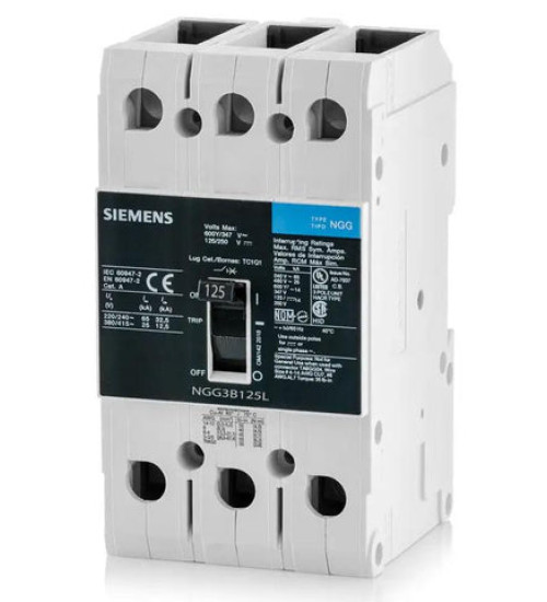 NGG3B125L - Feed - Thru - 125 Amp - 3 Pole - 600 Volt - Siemens