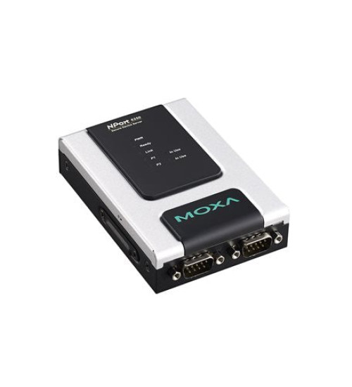 NPort 6250-M-SC, 2-port RS-232/422/485 to multi-mode fiber (SC connector) secure device server