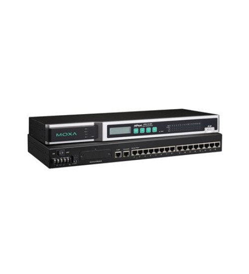 NPort 6610-32-48V, 32-port RS-232 to Ethernet secure device server, ±48 VDC input