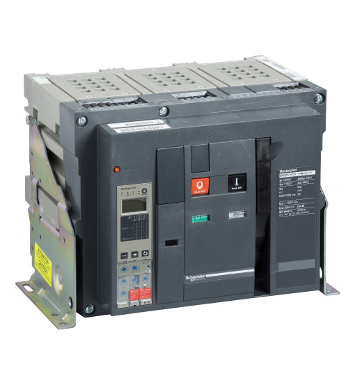 NW08H24PEDO6.0A - 800A 4P Electrical Draw-Out Easy pact NW Microprocessor Based (LSIG) 100kA ACB - Schneider Electric