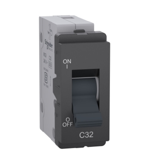 P8032_PG_N - Mini MCB, Livia, 32A, grey - Schneider Electric