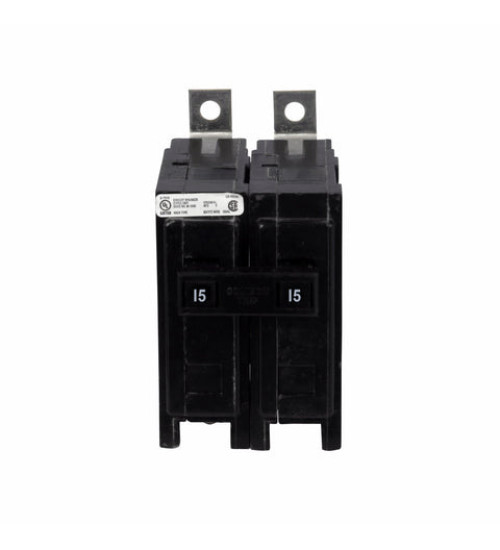 QBHW2015S - Eaton Cutler-Hammer 15 Amp 2 Pole 240 Volt Bolt-On Molded Case Circuit Breaker