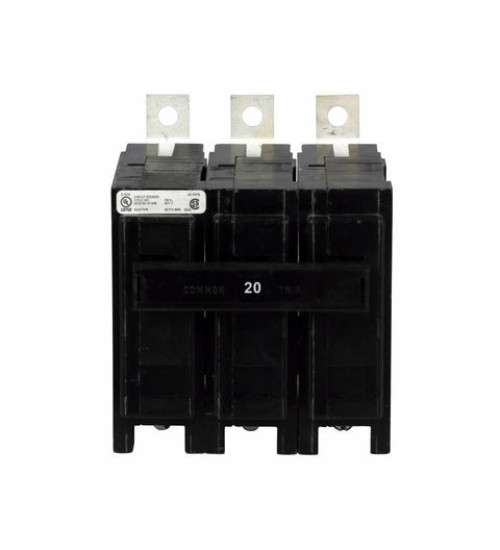 QBHW3020H - Eaton Cutler-Hammer 20 Amp 3 Pole 240 Volt Bolt-On Circuit Breaker