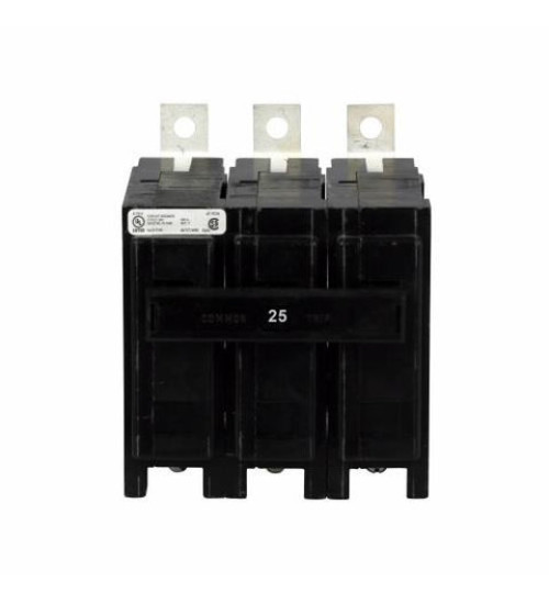 QBHW3025H - Eaton Cutler-Hammer 25 Amp 3 Pole 240 Volt Molded Case Circuit Breaker