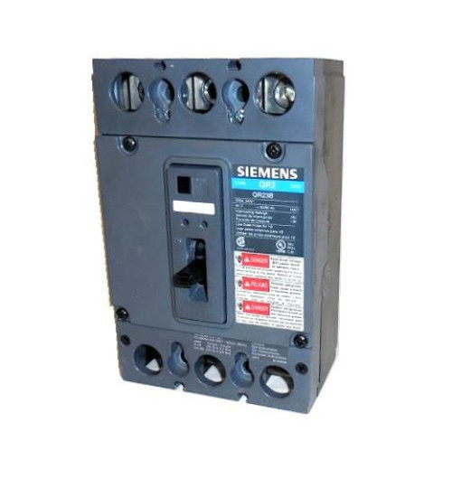 QR23B125L - LOW VOLTAGE MOLDED CASE CIRCUIT BREAKER WITH THERMAL - MAGNETIC TRIP. QR FRAME STANDARD 40C BREAKER. 125A 3-POLE (10KA AT 240V). SPECIAL FEATURES: LINE/LOAD SIDE LUGS (TA1QR300) WIRE RANGE 6AWS - 1/0 AWS (AL/CU). - Siemens