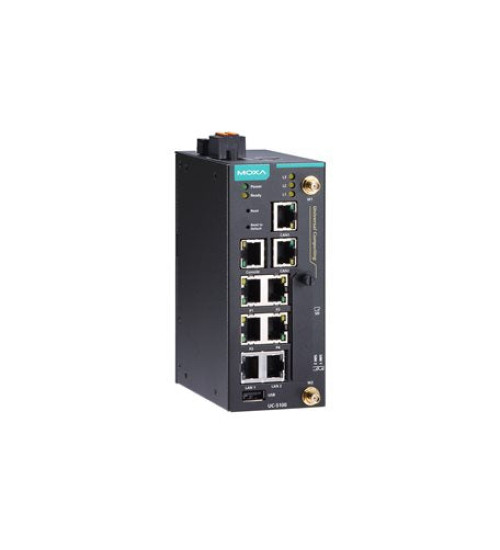 UC-5111-LX, Arm-based industrial computing platform with Cortex-A8 1 GHz CPU, 4 serial ports, 2 Ethernet ports, 1 SD slot, 2 CAN ports, 4 DIs, 4 DOs, 1 USB port, -10 to 60°C operating temperature range