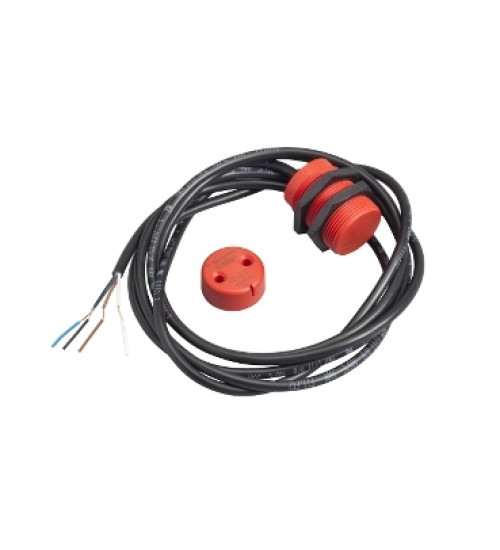 XCSDMR7915 - Coded magnetic switch, Telemecanique Safety switches XCS, XCSDMR, 2 NC, staggered, 5 m - Telemecanique