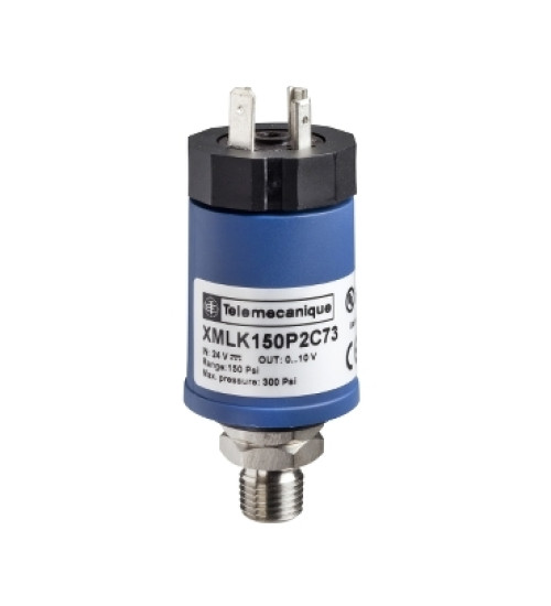 XMLK016B2C21 - Electronic pressure sensors, Pressure sensors XM, sensor XMLK, 0...16 bar, G 1/4 A, 4...20 mA, DIN, set of 1 - Telemecanique