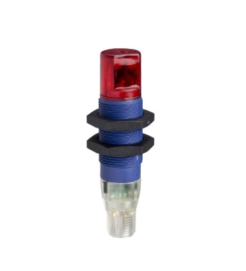 XUB2BKSWM12T - Photoelectric sensors XU, XUB, emitter, 90°, 12...24 VDC, M12 - Telemecanique