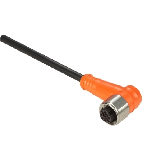 XZCPA1241L10 - Pre wired connectors XZ, elbowed female, M12, 4 pins, cable PVC 10 m - Telemecanique