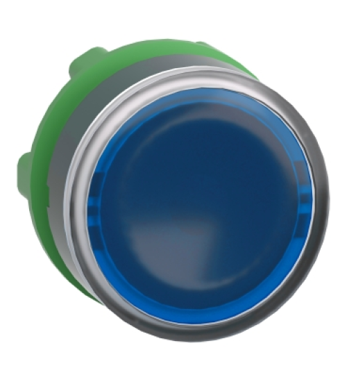 ZB5AW363 - Head ill PB plastic blue flush LED - Schneider Electric