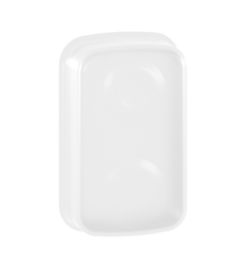 ZBA708 - Silicone boot, Harmony XB4, for 22mm flush double headed push button, clear - Schneider Electric
