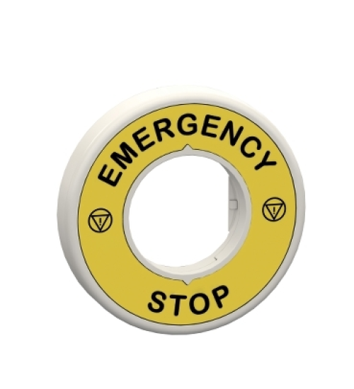 ZBY9W3B330 - Ill ring plast LED marked stop UK 24V - Schneider Electric