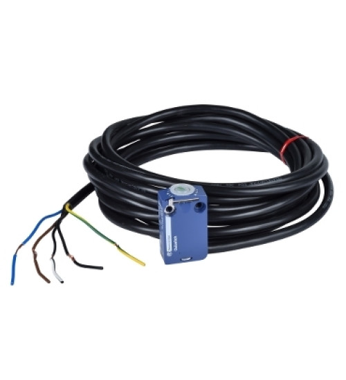 ZCMD25L1 - Limit switch body, Limit switches XC Standard, ZCMD, 1NC+1 NO, silver, slow break, connection, 1 m - Telemecanique