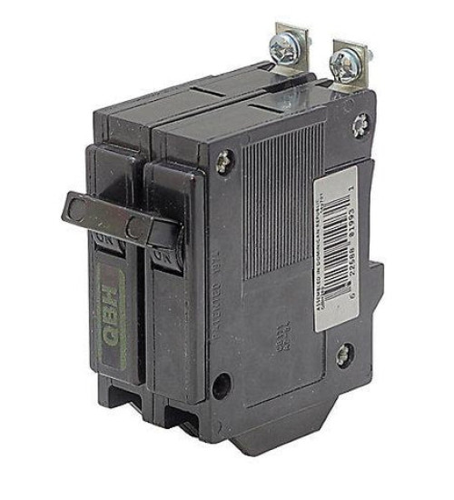 QBH2125 - Commander 125 Amp Double Pole Bolt-On Circuit Breaker