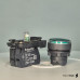 XB5AW33B1N - Illuminated pushbutton, Harmony XB5N XB7N, plastic, flush, green, 22mm, spring return, 24V AC DC, 1 NO - Schneider Electric
